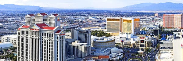 Las Vegas: The Strip, Las Vegas, Clark County, Nevada, USA by Panoramic Images