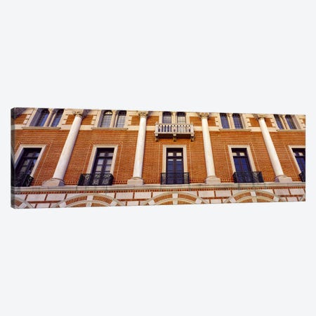 Low angle view of an educational building, Rice University, Houston, Texas, USA Canvas Print #PIM8878} by Panoramic Images Canvas Wall Art