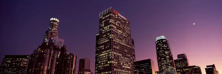 Skyscrapers in a city, City of Los Angeles, California, USA 2010