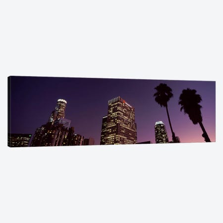 Skyscrapers in a city, City of Los Angeles, California, USA 2010 #2 Canvas Print #PIM8881} by Panoramic Images Canvas Art Print