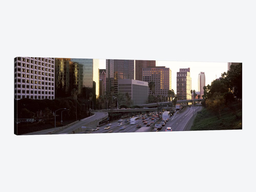 Buildings in a city, City of Los Angeles, California, USA by Panoramic Images 1-piece Canvas Print
