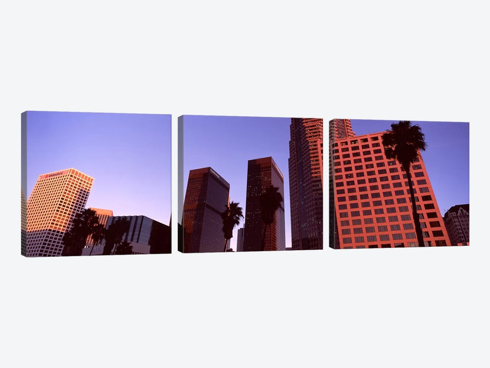 Buildings in a city, City of Los Angeles, California, USA #4 by Panoramic Images 3-piece Canvas Wall Art