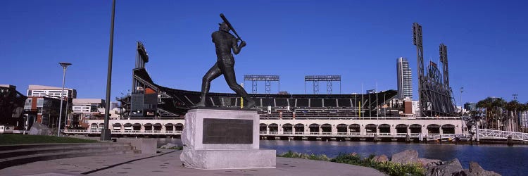 Willie Mays Statue, AT&T Park, 24 Willie Mays Plaza, San Francisco, California, USA