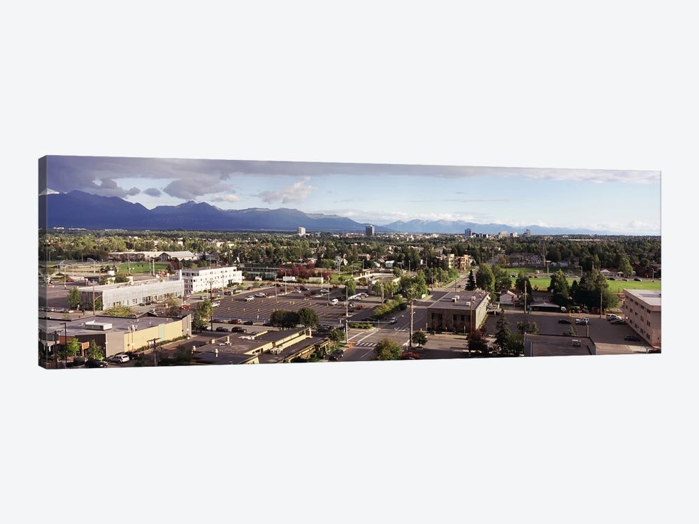 Buildings in a city, Anchorage, Alaska, USA #3 by Panoramic Images 1-piece Art Print