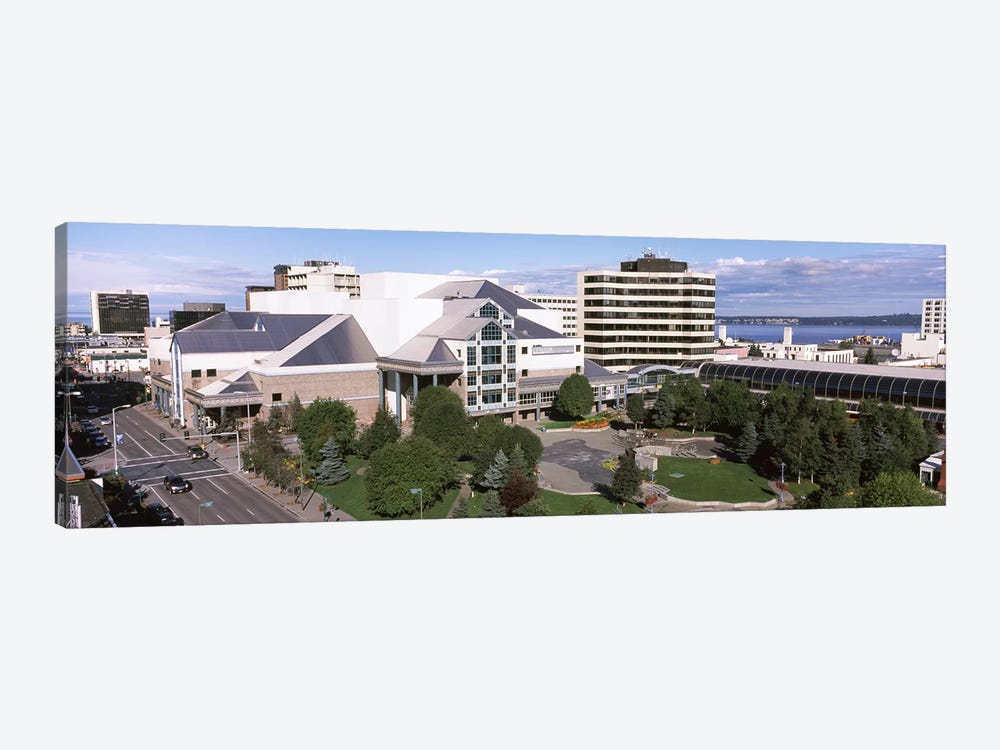 Buildings in a city, Alaska Center for the Performing Arts, Anchorage, Alaska, USA #2 by Panoramic Images 1-piece Canvas Art Print