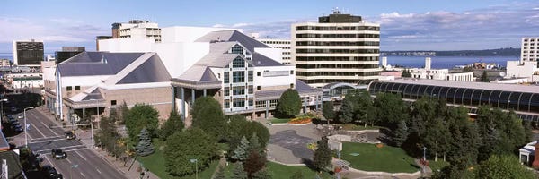 Alaska: Buildings in a city, Alaska Center for the Performing Arts, Anchorage, Alaska, USA #2 by Panoramic Images