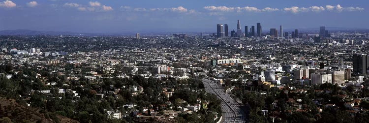 Buildings in a city, Hollywood, City Of Los Angeles, Los Angeles County, California, USA 2010 by Panoramic Images wall art
