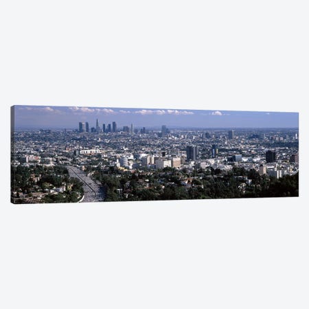 Buildings in a city, Hollywood, City Of Los Angeles, Los Angeles County, California, USA 2010 #2 Canvas Print #PIM8930} by Panoramic Images Canvas Print