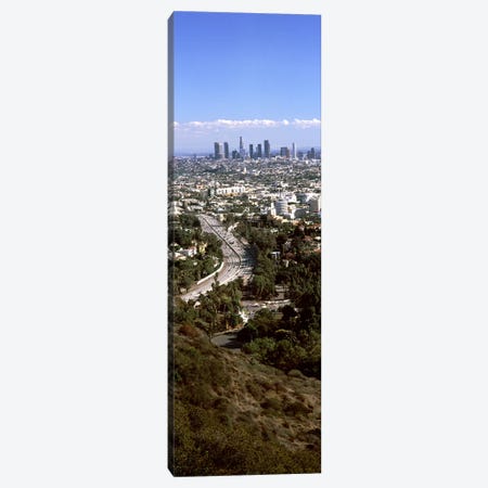 Buildings in a city, Hollywood, City Of Los Angeles, Los Angeles County, California, USA 2010 #3 Canvas Print #PIM8931} by Panoramic Images Canvas Art Print
