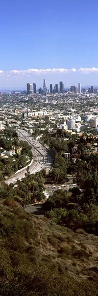 Los Angeles: Buildings in a city, Hollywood, City Of Los Angeles, Los Angeles County, California, USA 2010 #3 by Panoramic Images