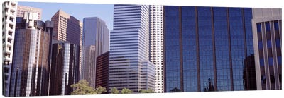 Skyscrapers in a city, City Of Los Angeles, Los Angeles County, California, USA #2 Canvas Art Print - Los Angeles Art