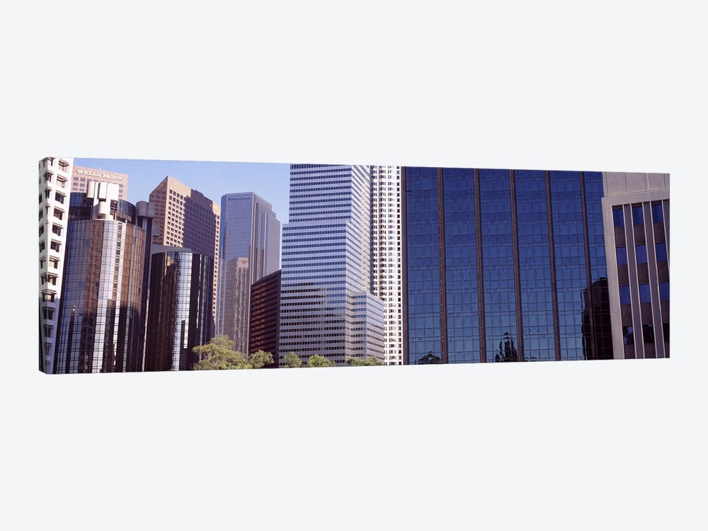 Skyscrapers in a city, City Of Los Angeles, Los Angeles County, California, USA #2 by Panoramic Images 1-piece Canvas Artwork