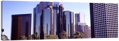 Skyscrapers in a city, City Of Los Angeles, Los Angeles County, California, USA #3 Canvas Art Print - California Art