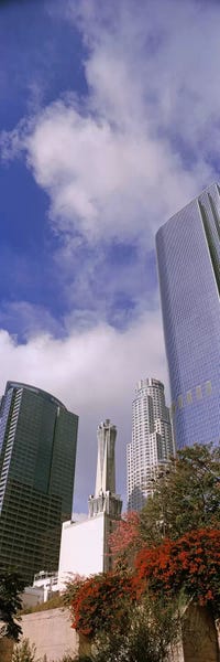Los Angeles: Skyscrapers in a city, City Of Los Angeles, Los Angeles County, California, USA #4 by Panoramic Images