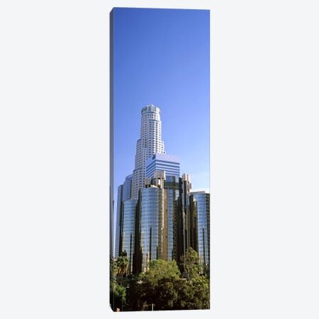 Skyscrapers in a city, City Of Los Angeles, Los Angeles County, California, USA #5 Canvas Print #PIM8952} by Panoramic Images Canvas Art Print