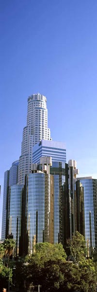 Los Angeles: Skyscrapers in a city, City Of Los Angeles, Los Angeles County, California, USA #5 by Panoramic Images