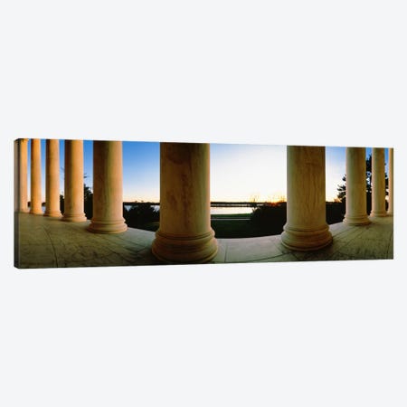Jefferson Memorial Washington DC USA #2 Canvas Print #PIM895} by Panoramic Images Canvas Artwork