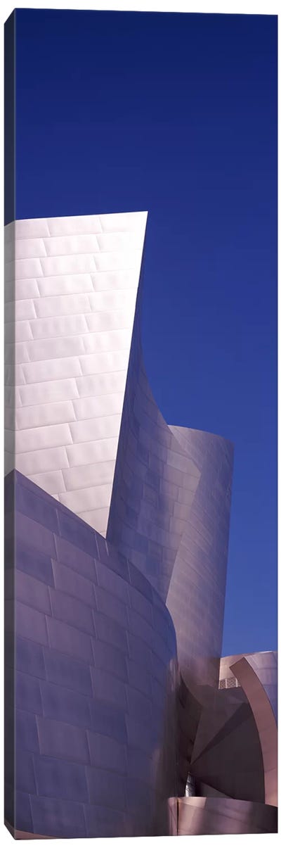 Low angle view of a concert hall, Walt Disney Concert Hall, City Of Los Angeles, Los Angeles County, California, USA Canvas Art Print - Los Angeles Art