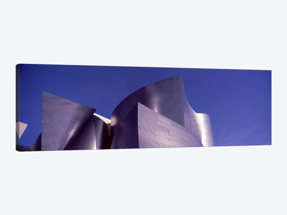 Low angle view of a concert hall, Walt Disney Concert Hall, City Of Los Angeles, Los Angeles County, California, USA #3 by Panoramic Images 1-piece Canvas Wall Art