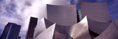 Low angle view of a concert hall, Walt Disney Concert Hall, City Of Los Angeles, Los Angeles County, California, USA #4 by Panoramic Images canvas print