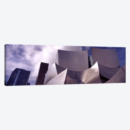 Low angle view of a concert hall, Walt Disney Concert Hall, City Of Los Angeles, Los Angeles County, California, USA #4 Canvas Print #PIM8966} by Panoramic Images Art Print