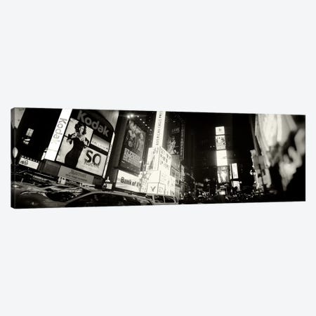 Buildings lit up at night, Times Square, Manhattan, New York City, New York State, USA #2 Canvas Print #PIM8987} by Panoramic Images Canvas Art Print