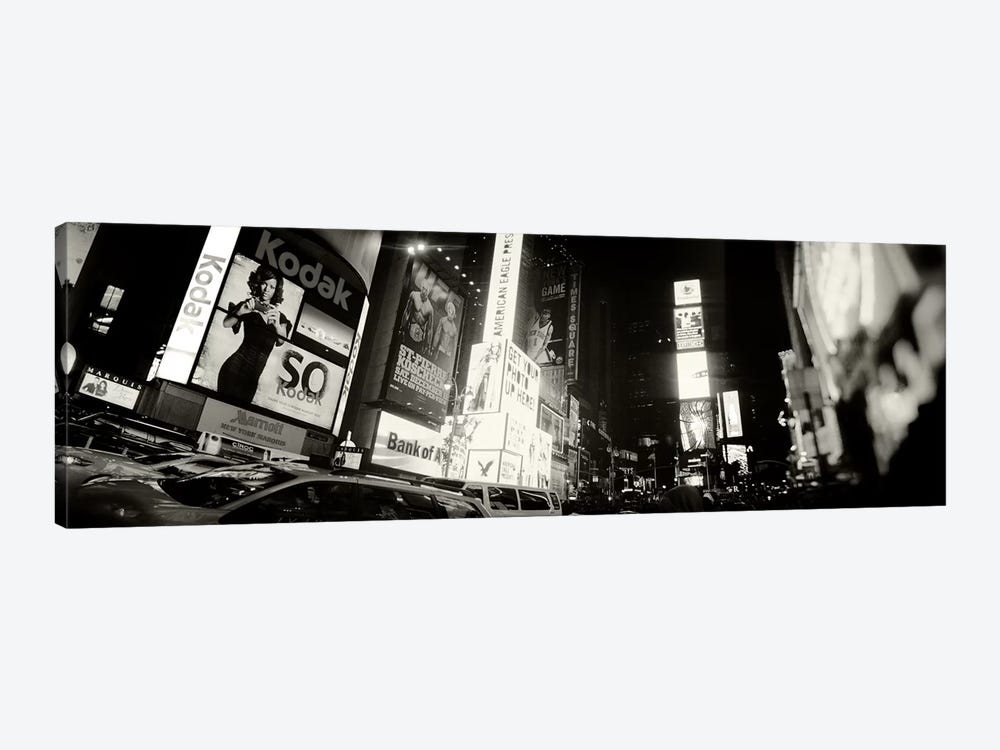 Buildings lit up at night, Times Square, Manhattan, New York City, New York State, USA #2 1-piece Canvas Wall Art