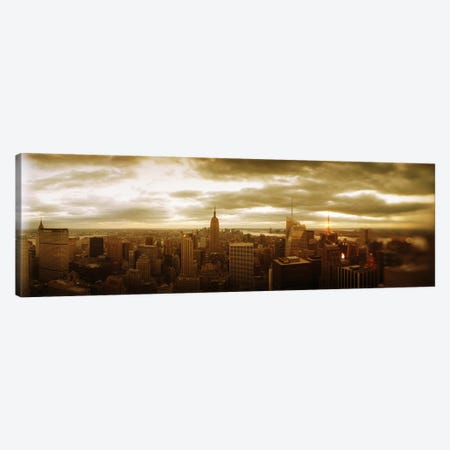 Buildings in a city, Manhattan, New York City, New York State, USA #2 Canvas Print #PIM8989} by Panoramic Images Canvas Art