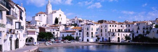 Royal Blue: Buildings On The Waterfront, Cadaques, Costa Brava, Spain by Panoramic Images