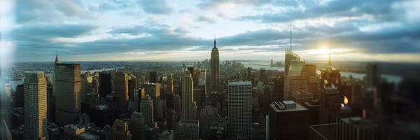 New York City Skylines: Buildings in a city, Empire State Building, Manhattan, New York City, New York State, USA 2011 by Panoramic Images