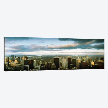 Buildings in a city, Empire State Building, Manhattan, New York City, New York State, USA Canvas Print #PIM8993} by Panoramic Images Canvas Print