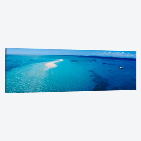 Great Barrier Reef, Queensland, Australia  Canvas Print #PIM8} by Panoramic Images Canvas Wall Art