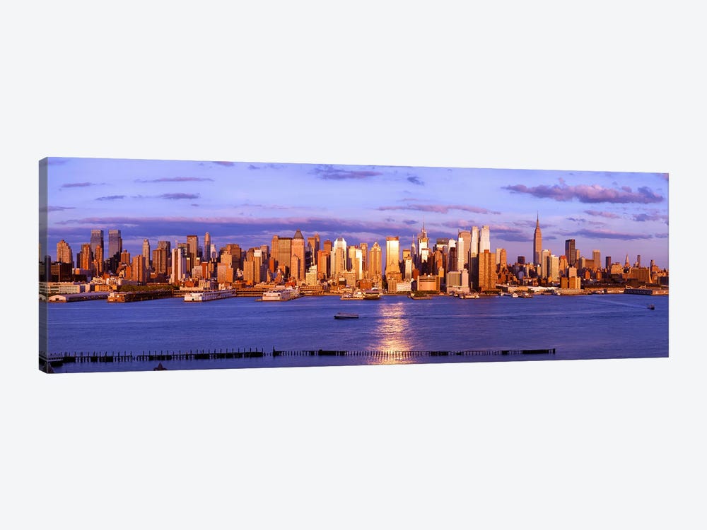 Skyscrapers in a city, Manhattan, New York City, New York State, USA #5 by Panoramic Images 1-piece Canvas Art