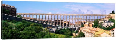 Aqueduct Of Segovia, Castile and Leon, Spain Canvas Art Print