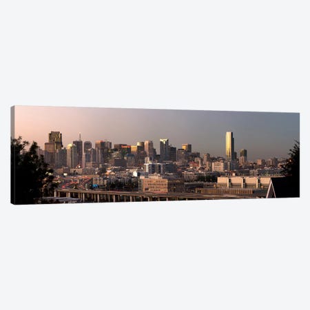 Buildings in a city, San Francisco, California, USA 2010 Canvas Print #PIM9017} by Panoramic Images Canvas Art