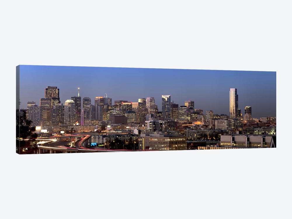 Buildings in a city, San Francisco, California, USA 2010 #2 by Panoramic Images 1-piece Canvas Artwork