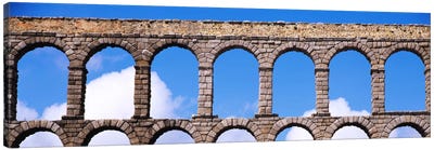 Roman Aqueduct, Segovia, Spain Canvas Art Print - Arches