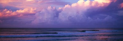 Clouds over the sea at sunset by Panoramic Images acrylic art print