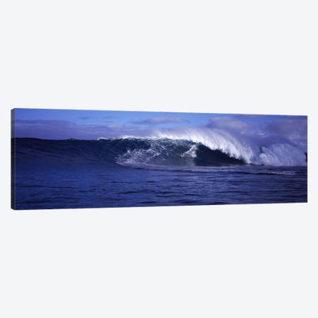 Surfer in the oceanMaui, Hawaii, USA Canvas Print #PIM9047} by Panoramic Images Art Print