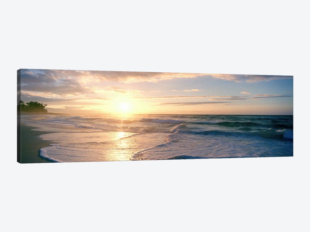 Sunset over the sea by Panoramic Images 1-piece Canvas Art Print