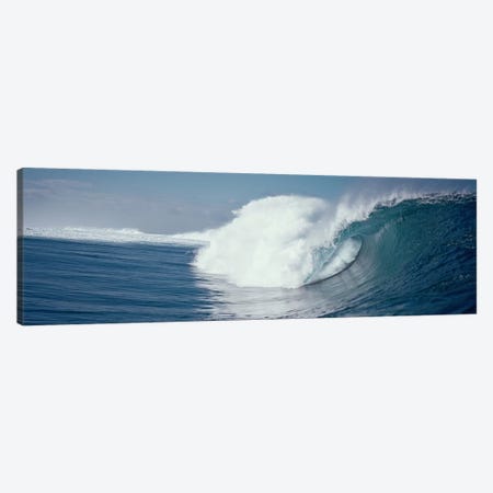 Waves splashing in the sea Canvas Print #PIM9059} by Panoramic Images Canvas Art Print