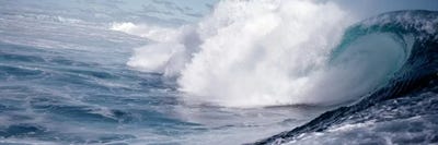 Waves splashing in the sea by Panoramic Images canvas print