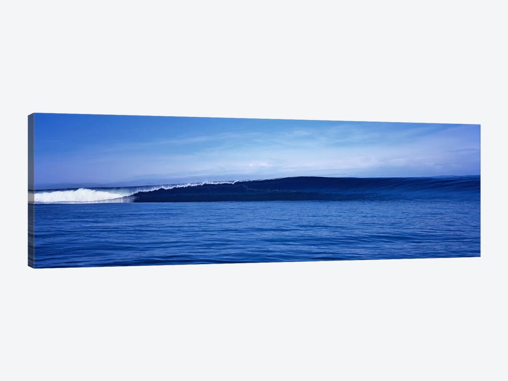 Waves splashing in the sea by Panoramic Images 1-piece Canvas Art