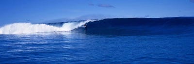 Waves splashing in the sea by Panoramic Images canvas print