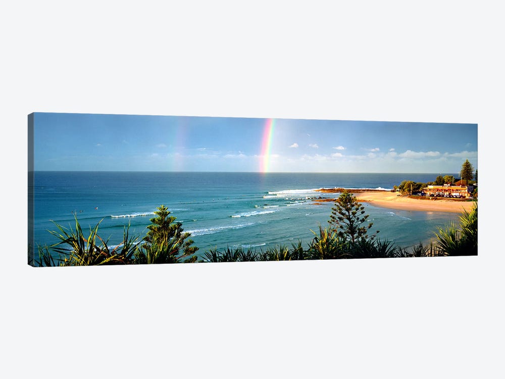 Rainbow over the sea by Panoramic Images 1-piece Art Print