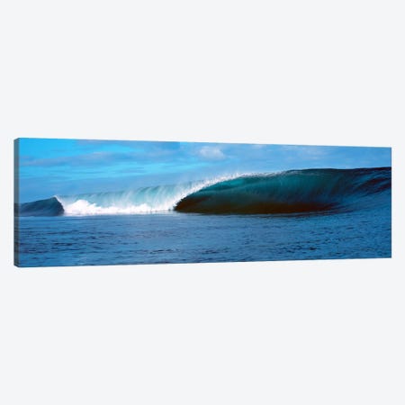 Waves splashing in the sea Canvas Print #PIM9075} by Panoramic Images Canvas Art