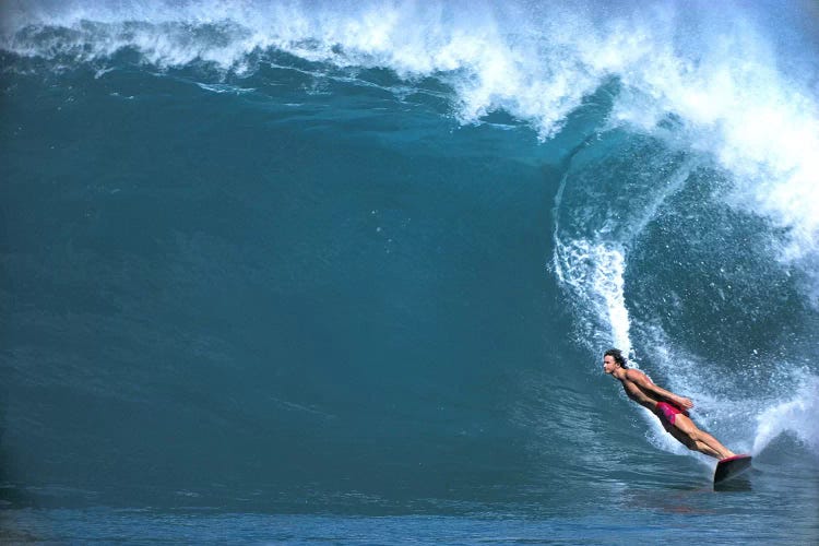 Man surfing in the sea