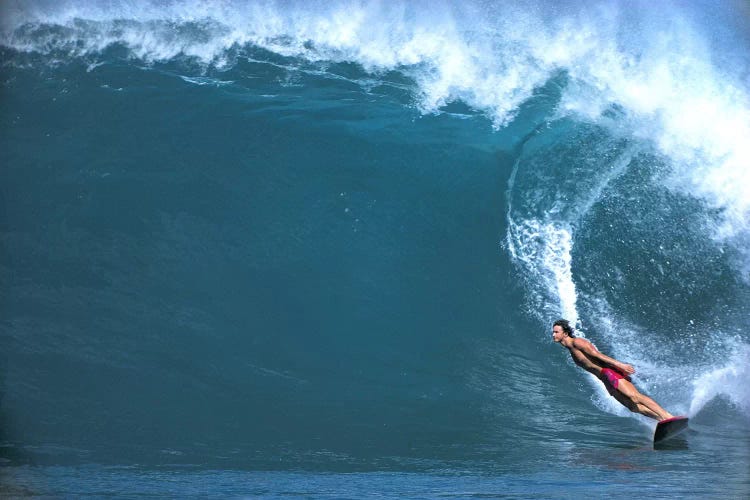 Man surfing in the sea by Panoramic Images wall art