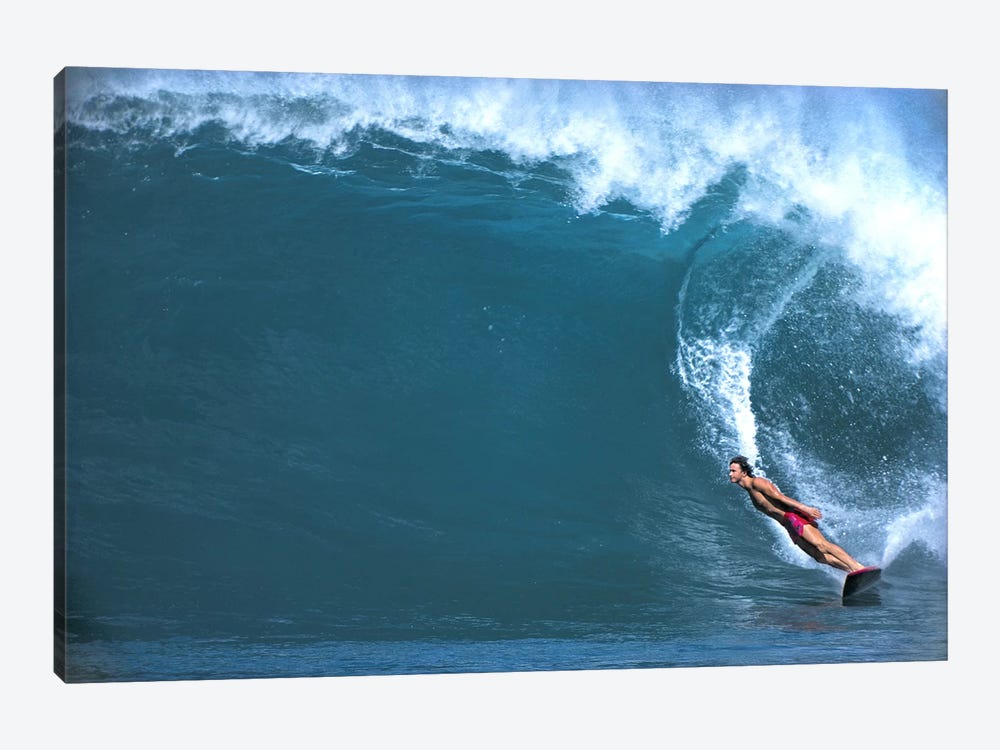 Man surfing in the sea by Panoramic Images 1-piece Canvas Art