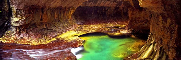 Utah: The Subway, Zion National Park, Utah, USA by Panoramic Images